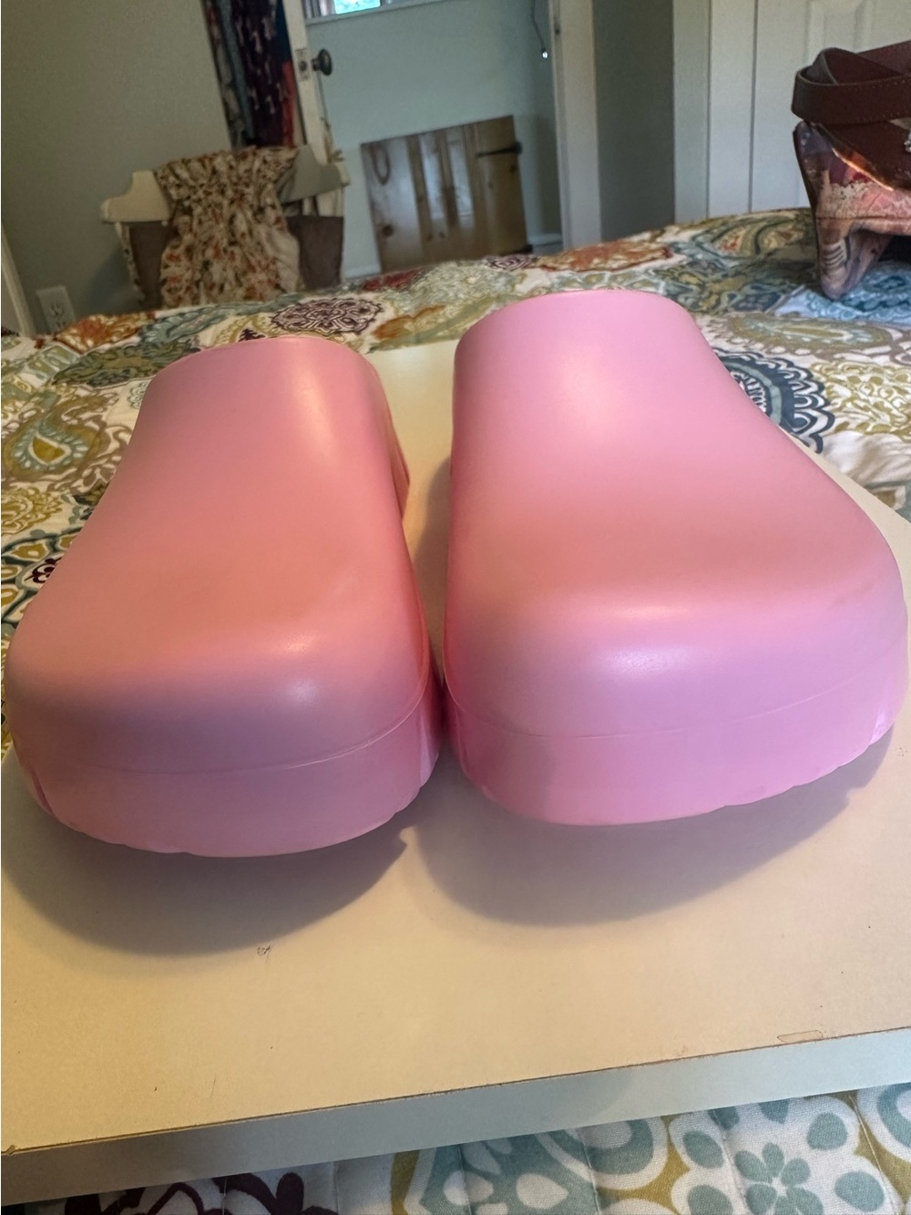 Birkenstock Fondant Pink Polyurethane Clogs Sz 40 L9 M7 - Picture 2 of 10